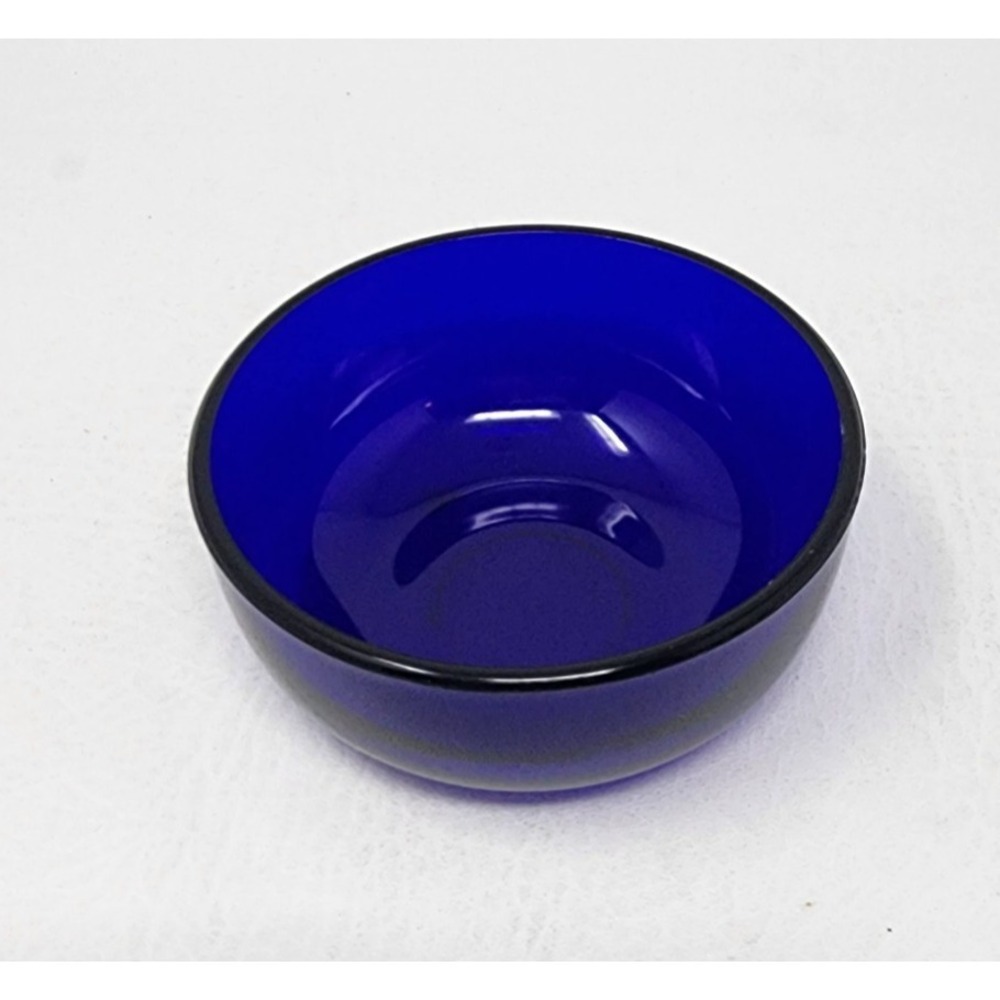 Mayell Silverplated Basket and Spoon w Cobalt Blue Glass Jam Relish Bowl England - Picture 11 of 16